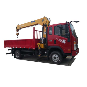 Crane Truck 4x2 Telescoping Hydraulic Boom Truck-mounted Crane Brand New Howo Customized 