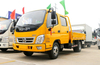 New 4x2 Mini Light Cargo Truck Double Cabin Light Lorry Transport Truck Foton