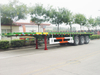 3 axle load 60tons flatbed semi trailer tractor trailer container trailer
