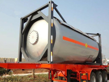 20FT ISO LNG Tanker Tank Container for Gas Transport with Csc Certificates