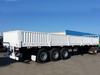  Hot Sale!! 3 Axle Sidewall Tractor Cargo Truck Semi Trailer