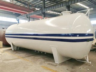 ASME 100000 Litres LPG Bulk Gas Storage Tank 50tons 25tons for Nigeria Market