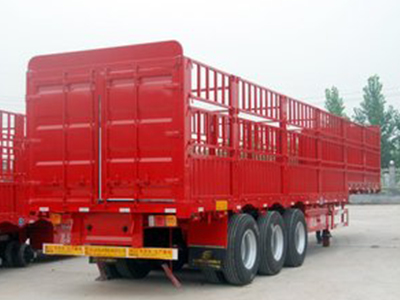Best Price Steel Material China 3 Axle Stake Fence Truck Semi Trailer