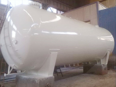 ASME 100000 Litres LPG Bulk Gas Storage Tank 50tons 25tons for Nigeria Market