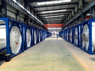 Jsxt 20FT 40FT Liquid Natural Gas Storage Frame Chassis LNG Tank Container
