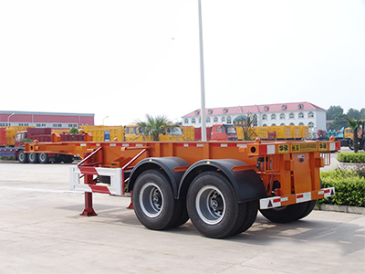 2 Axle 20 FT Skeleton Semi Trailer